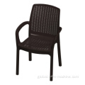 peripheral products outdoor furniture chairs rattan plastic Plastic Rattan Chair Factory